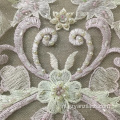 Hoge kwaliteit handgemaakte borduurwerk bruiloft kralen stof